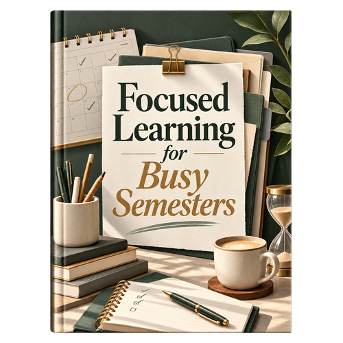 Focused Learning for Busy Semesters ebook cover